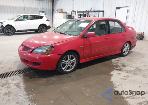 2004 Mitsubishi Lancer Ralliart from USA, damaged, VIN JA3AJ66F94U020082